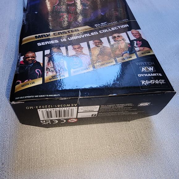 Max Caster AEW unrivaled collection #129 series 14 - Picture 7 of 9